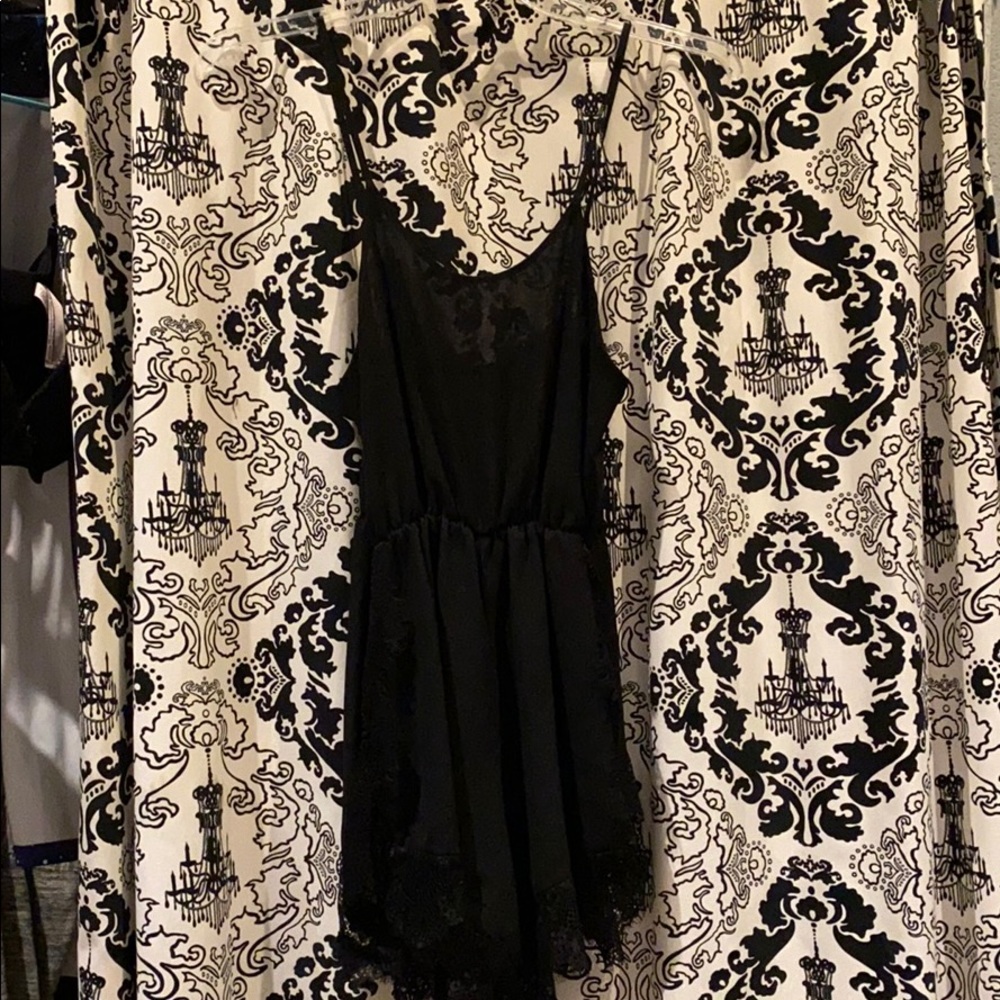 Little black romper